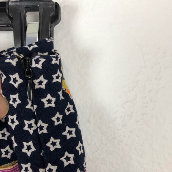 Raga Gigi Ruffled Mini Flounce Skirt Multicolor L - Picture 8 of 9